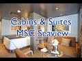 MSC Seaview Kabinen und Suiten