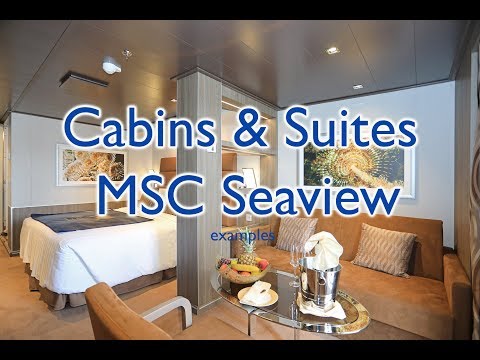 MSC Seaview Kabinen und Suiten