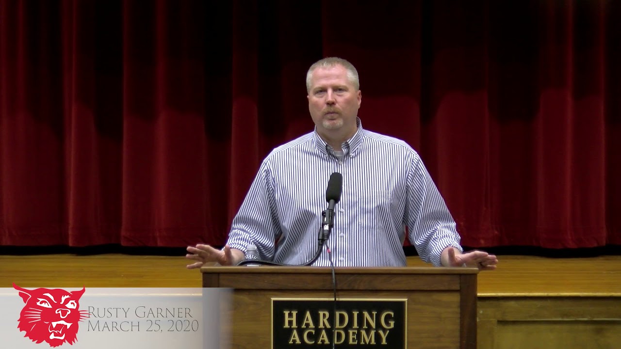Harding Academy HS Chapel 3.25.20 - YouTube