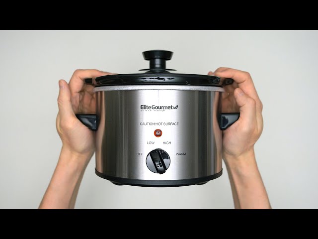 Elite, Kitchen, Elite Gourmet Electric Slow Cooker Ceram