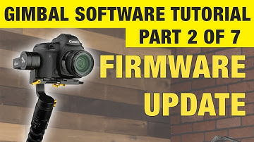 Backing Up Ikan Beholder Gimbal and Firmware Update | Part 2 of 7