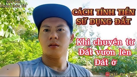 Tiền sử dụng đất được tính như thế nào năm 2024