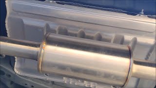 Nameless Executive Axleback Exhaust on 2020 Crosstrek (fits Impreza)