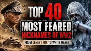 Top 40 Most Feared Nicknames of WW2 | From Desert Fox to White Death