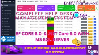 Full 🚀COMPLETE HELP DESK MANAGEMENT SYSTEM EF CORE .NET CORE ll.NET 8.0 TICKETS,USERS,ROLES,AUDIT LOGS🚀💥 Update