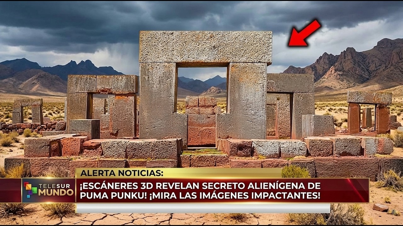¡Escáneres 3D revelan el secreto de Puma Punku… y cambia TODO lo que creías!