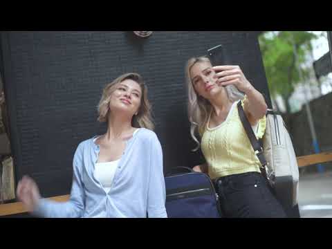 15" Newport Navy Backpack and Tan Ultra Slim Backpack - video from Targus