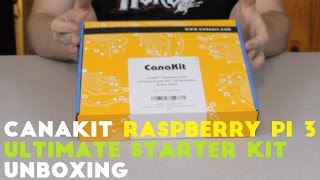 CanaKit Raspberry Pi 3 - ULTIMATE STARTER KIT - Unboxing