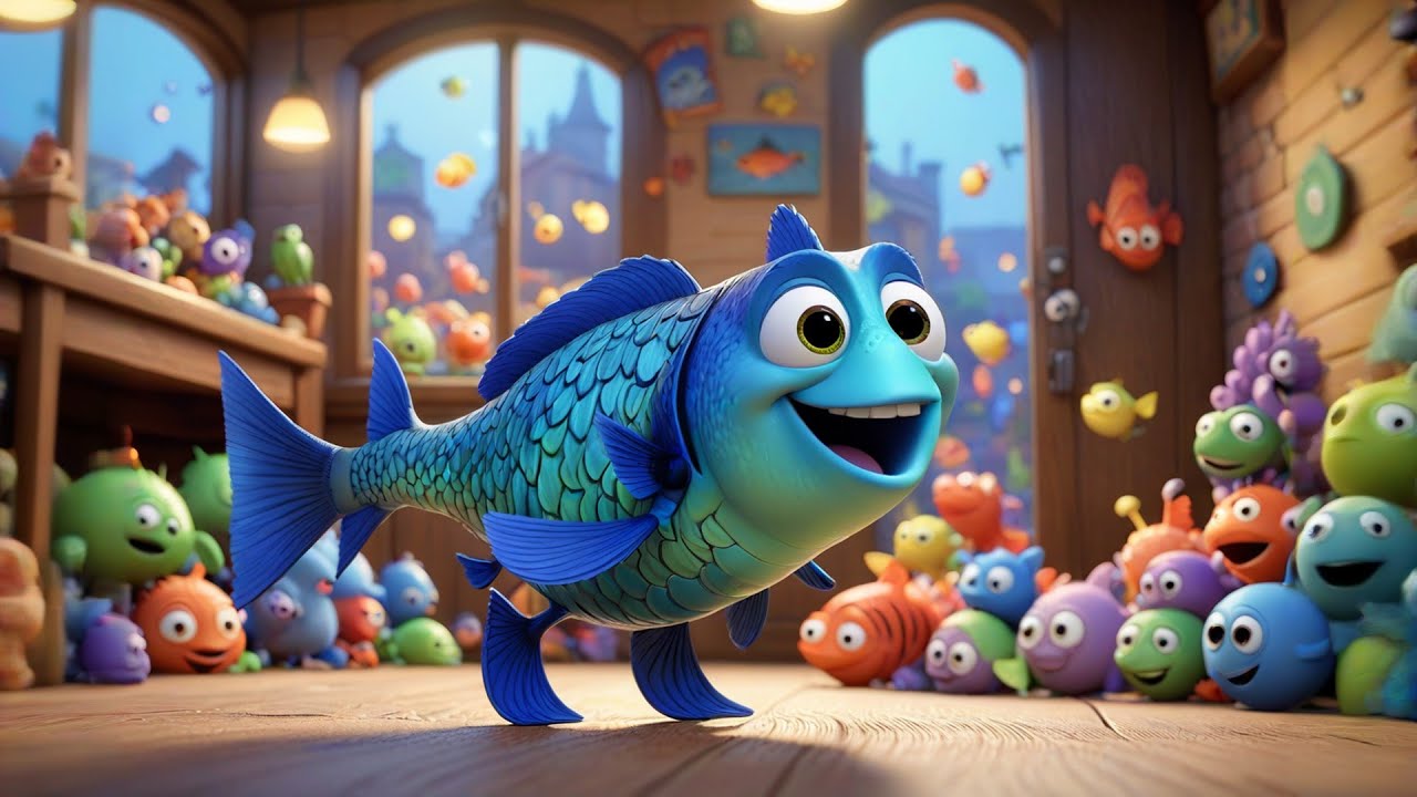 A Fish in My Pocket! 🐟🧦 | Fun Kids Storytime | Learn Animals & Imagination