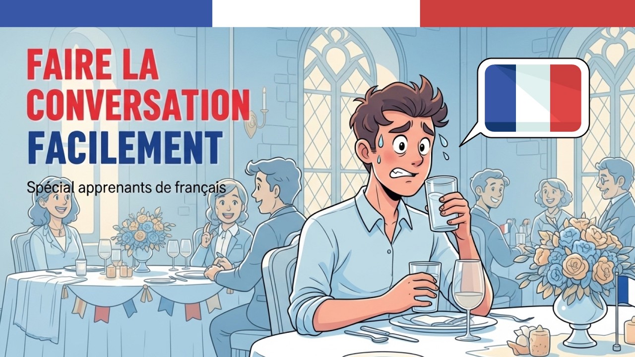 Apprendre le Français Podcast: À un Mariage: faire la Conversation | Français Pratique