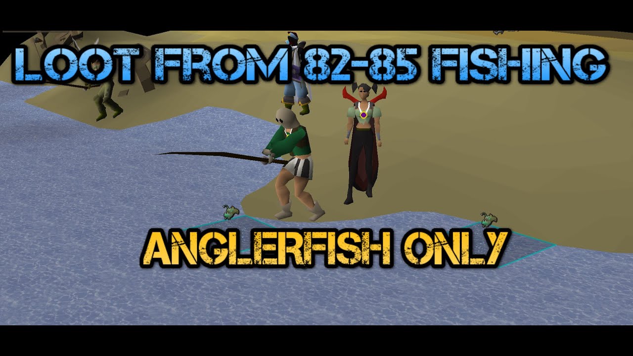 Loot from 82-85 Fishing (ANGLERFISH ONLY)
