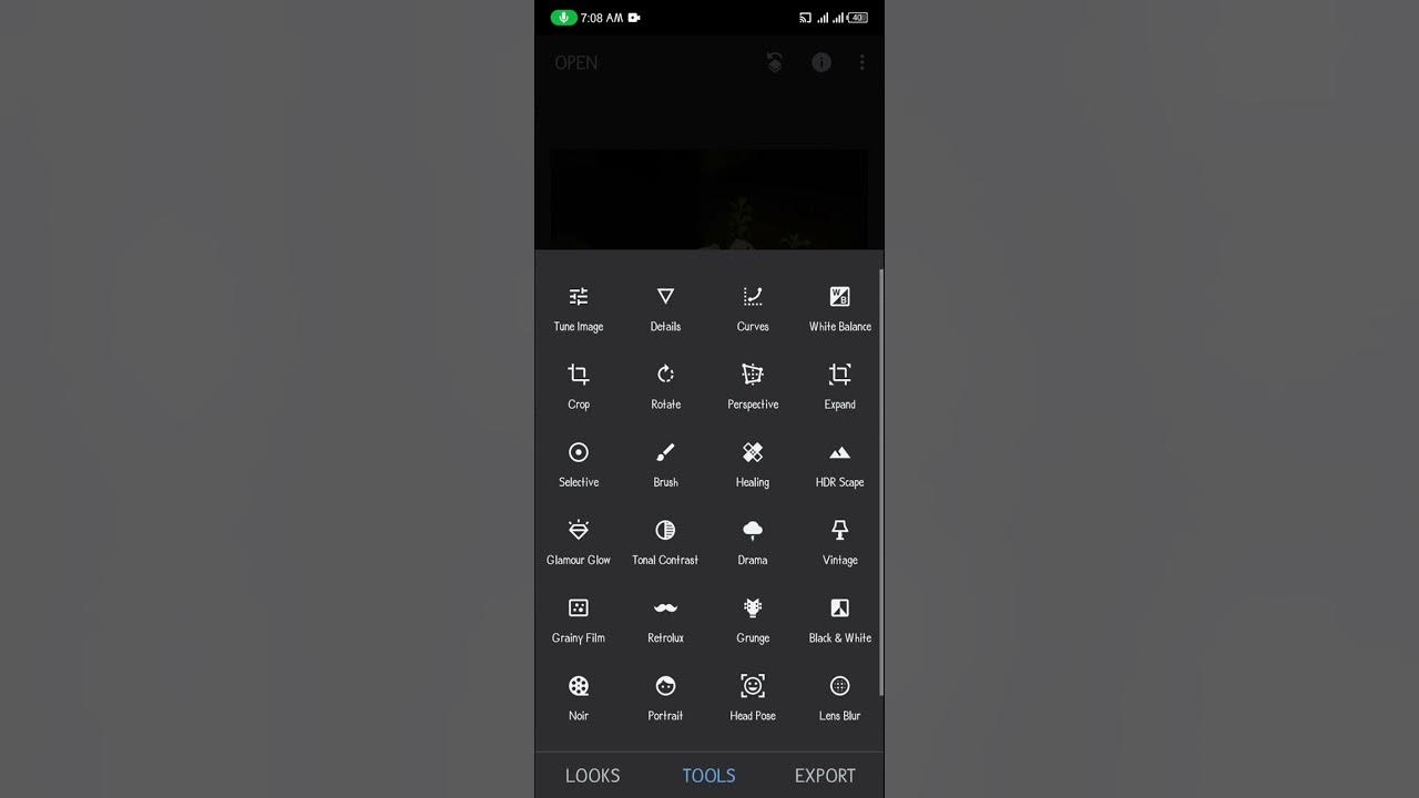 How use snapseed app features YouTube