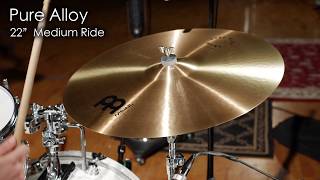 Meinl Cymbals PA22MR Pure Alloy 22" Medium Ride Cymbal