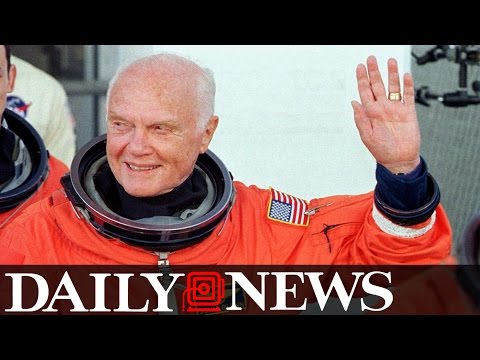 John Glenn, American Astronaut, U S  Senator And Fighter Pilot Dies At 95