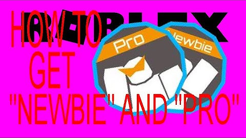 Roblox How to Get "NEWBIE" and "PRO" Badges [Tower Of Hell]