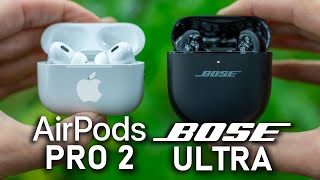 Bose QuietComfort ULTRA vs NEW AirPods Pro 2 w/USBC (Tested and Compared!)