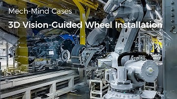 Installing wheels? The 3D vision-guided robot is working on it!