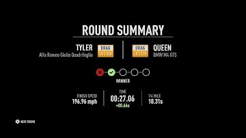 Need for Speed Payback Diamond Block Drag Race first Win PS5 Gameplay