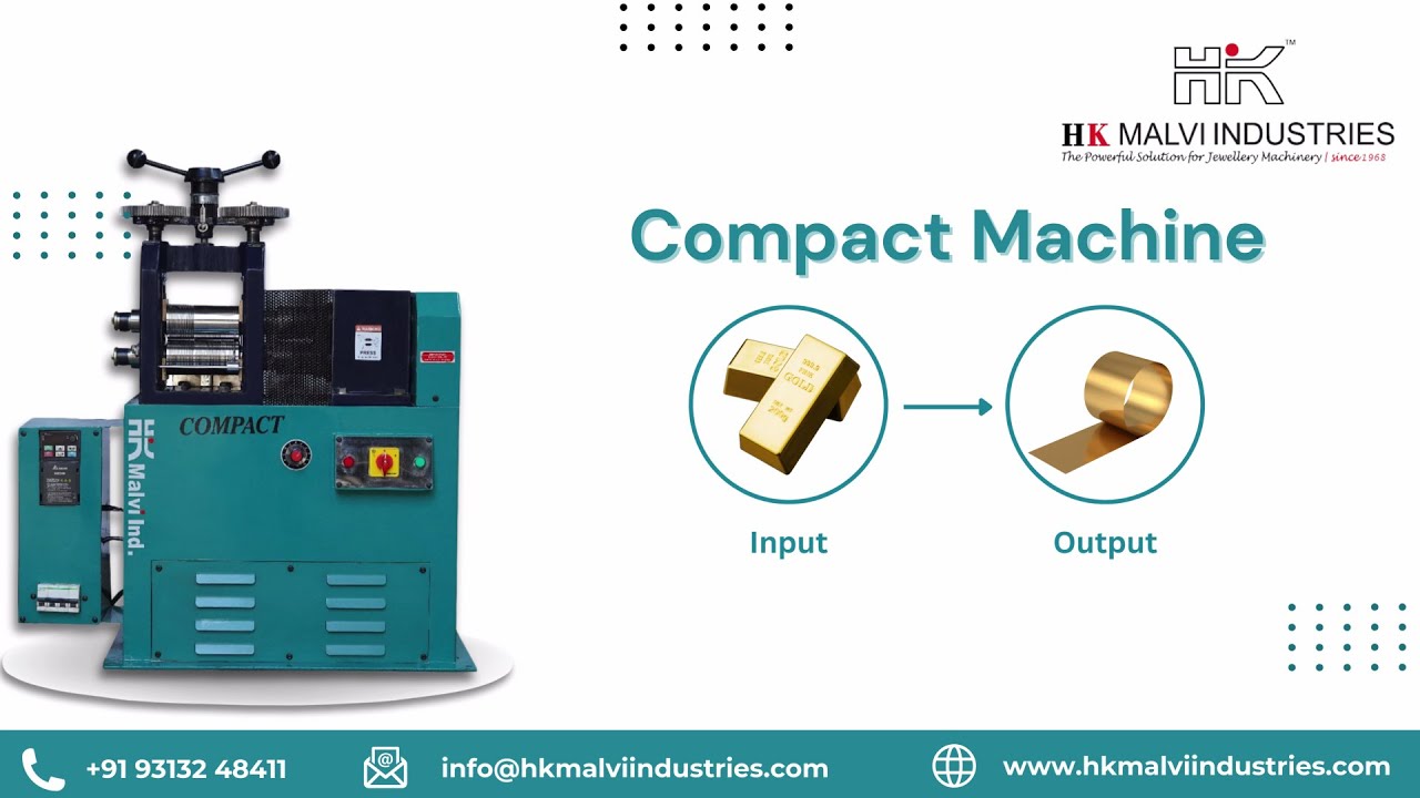 Leading Manufacturers of Compact Machines by HK Malvi Industries 💎 ...