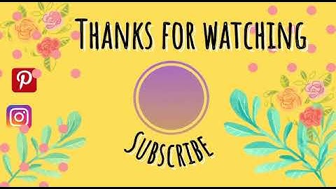 Abstract yellow outro template ~ free to use ~no text no music 2021with link in description