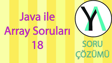 Java ile Array Soruları (Zor 4)