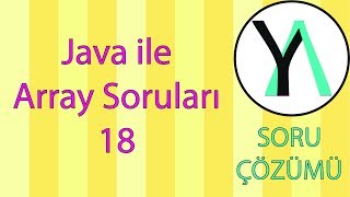 Java ile Array Soruları (Zor 4)