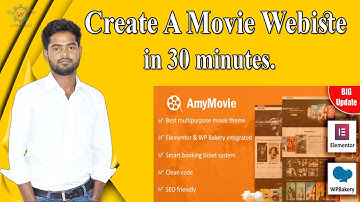 How to make movie website in wordpress || Amy Movie WordPress Theme customization