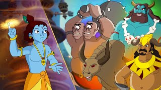 Krishna vs Asuras | Most Powerful Villains Krishna Fought | Weekend Special | Fun Kids Cartoons