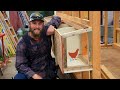 NESTING BOX | CHICKEN COOP BUILD PART- 6 | Building Our Homestead