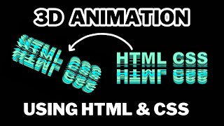 PURE CSS 3D ANIMATION | How to Create 3D Animations with Pure CSS and HTML 2025 Net Worth