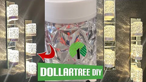 Impressive Dollar tree diy wall sconces