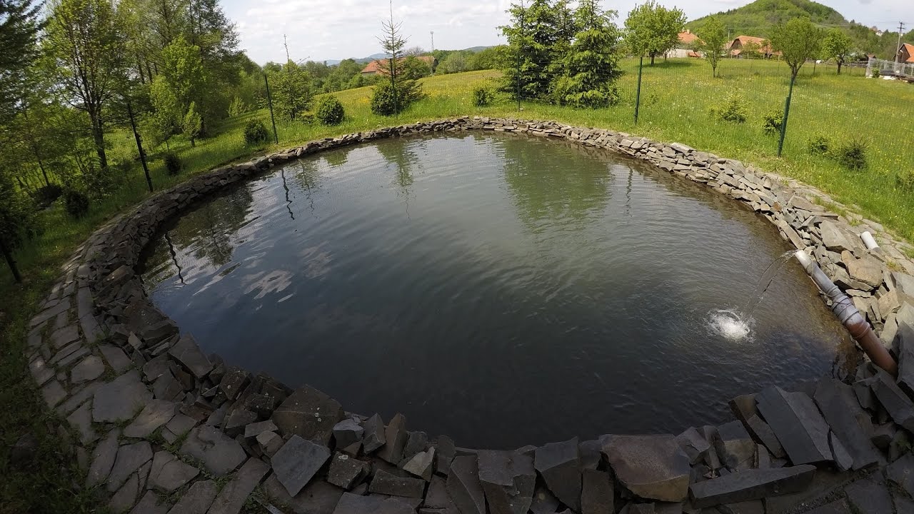 rybník pre pstruhy