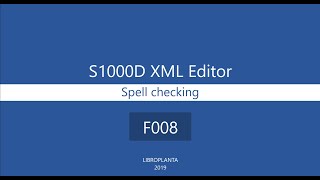 F008 - Spell checking
