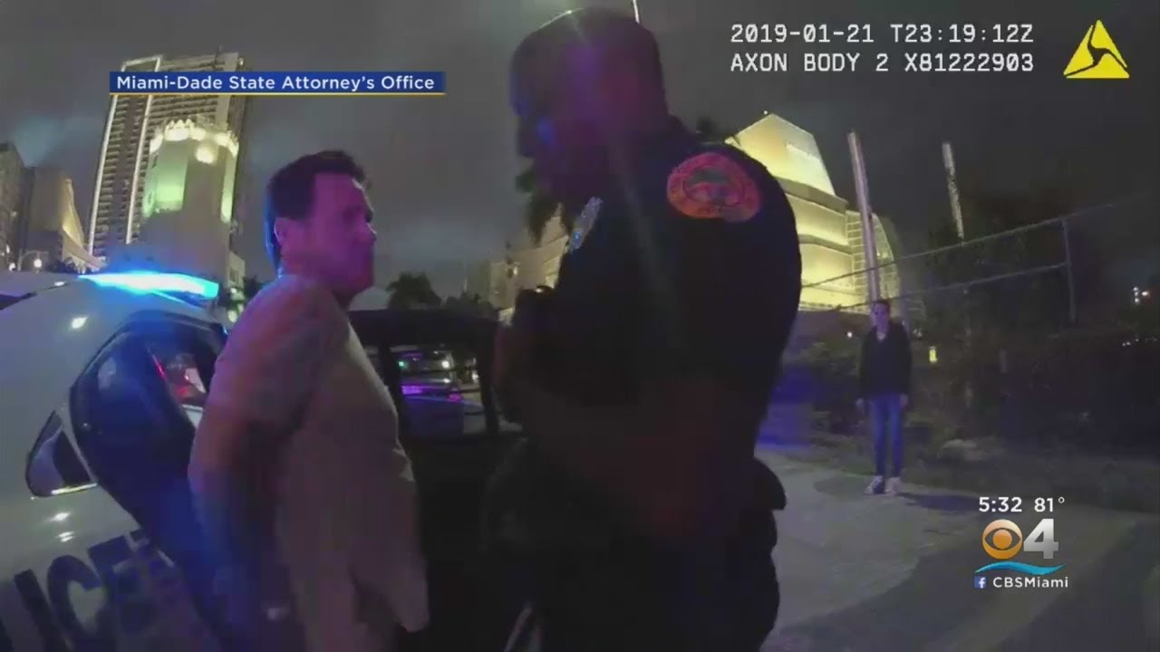 Miami Police Body Cam Video Shows Arrest In Brickell Bridge Incident ...