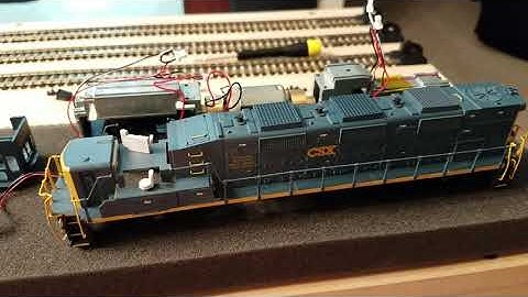 Genset II Soundtraxx Tsunami 2 install