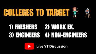 MBA Colleges for - Engineers, Non-Engineers, Freshers and Work-Ex - CAT 2026