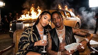 Travis Scott, Ariana Grande - Celestial Flux (ft. Doja Cat, Chris Brown) | (Official Lyrics Video)