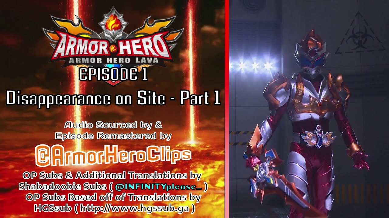 Armor Hero Lava 01 (ENG DUB)