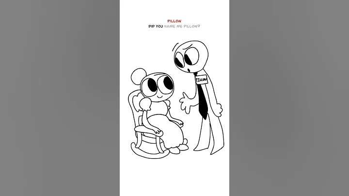 Why Did You Name Me Pillow? 🤔 (Animation Meme) #shorts