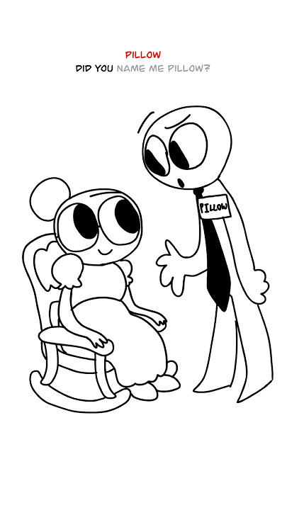 Why Did You Name Me Pillow? 🤔 (Animation Meme) #shorts