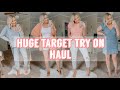 HUGE TARGET TRY ON CLOTHING & BEAUTY HAUL || SIZE 8/10