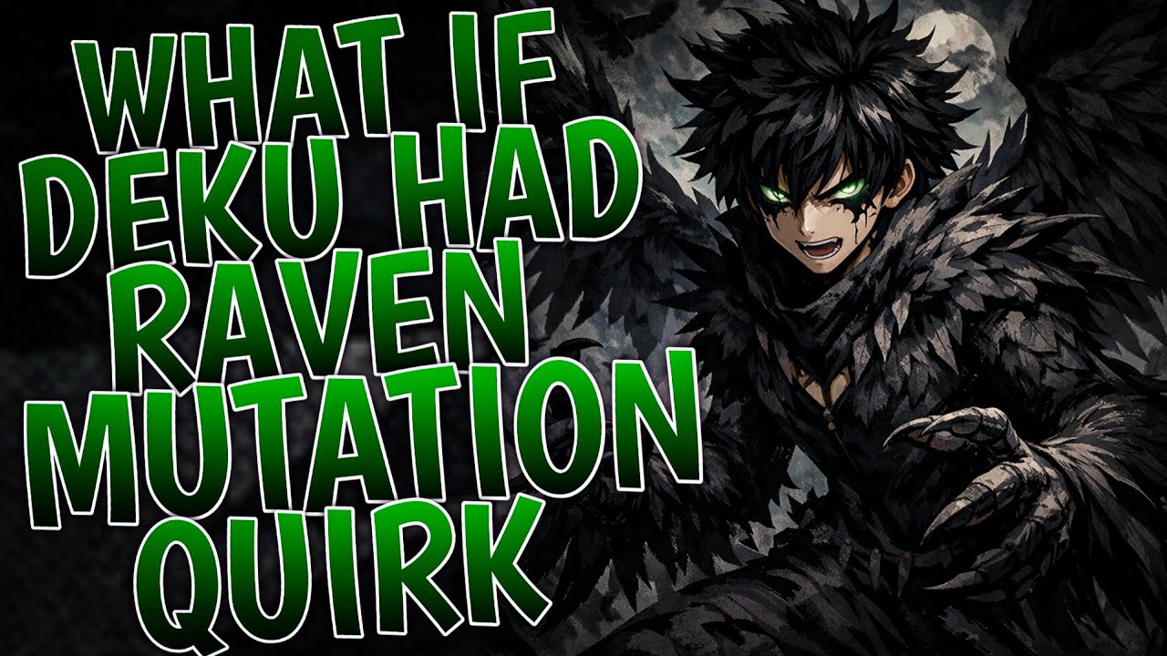 What If Deku Had Raven Mutation Quirk | Part 1