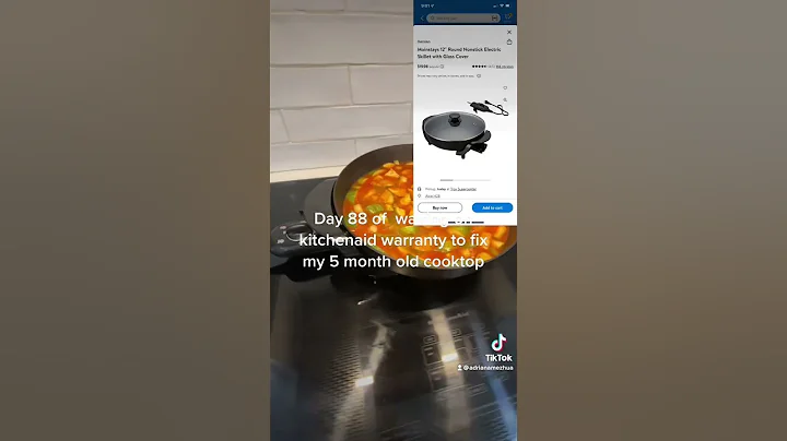 Day #88 still waiting on kitchenaid warranty to fix my induction cooktop @kitchenaid