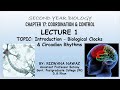 Chapter 17: Introduction &ndash; Biological clocks &amp; Circadian rhythms by Rizwana Nawaz