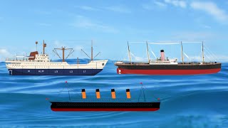 Sinking Ship| All Sinking Ship Animation | Lego Titanic sinking ship | Titanic sinking ship
