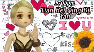 Audition Next Level - 170bpm Tian Hei Qing Bi Yan #anl #c8 #fast