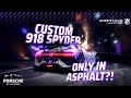 Porsche 918 Spyder Asphalt Edition - Animated Decal!