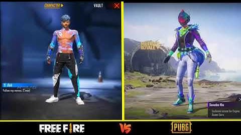 FREE FIRE VS PUBG EMOTE BATTLE - SAMSUNG,A3,A5,A6,A7,J2,J5,J7,S5,S6,S7,S9,A10FF