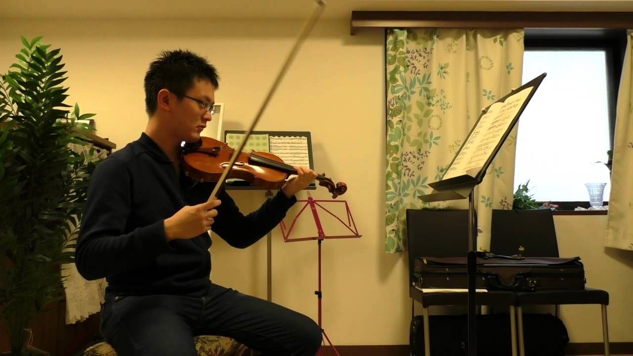 2nd violin＞Bruckner Symphony No 7 1mov - YouTube