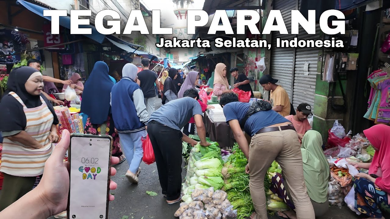 Suasana Pagi Di Pasar Tradisional Jakarta Selatan | Real Life In Jakarta